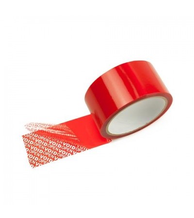 Tamper Evident Tape Red (Full Transfer) 48mm*50m Tamper Evident Tape Red (Full Transfer) 48mm*50m