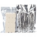 Nylon Vacuum Bag 3 Side Seal Clear/Metallized Embossed 10*15cm*90micron