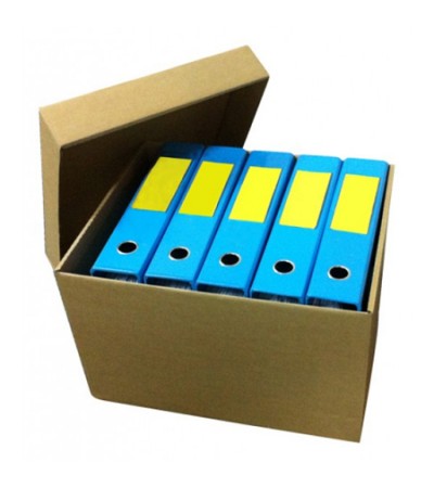Double Wall Archive Box Detached Cover - 450 x 330 x 300mm